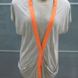 Christopher Fischer 100% Linen Cardigan Magnetic Close